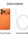 IPHONE 17 PRO MAX 512GB ARANCIONE COSMICO