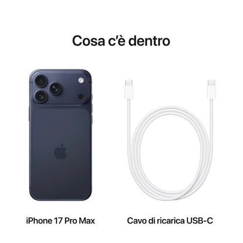 Apple iPhone 17 Pro Max 512GB Blu Profondo