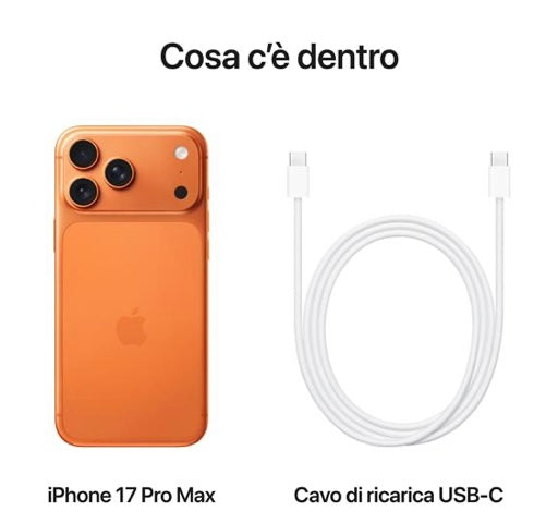 Apple iPhone 17 Pro Max 256GB Arancione Cosmico