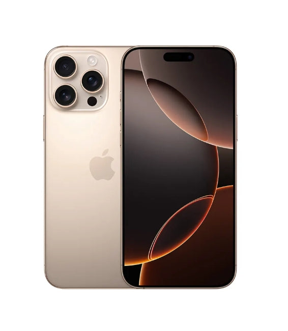 Apple iPhone 16 Pro Max Smartphone, Desert Titanium, 256 GB