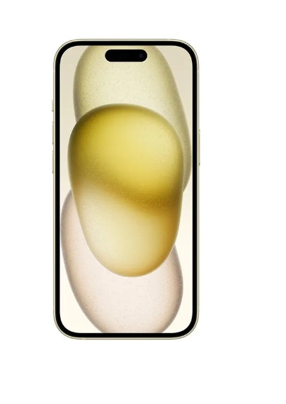 Apple iPhone 15 5G Smartphone, Yellow, 128 GB