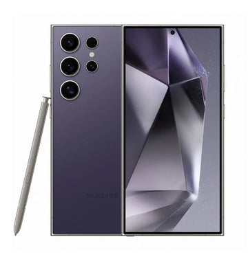 Samsung Galaxy S24 Ultra 5G Smartphone, Titanium Violet, 256 GB