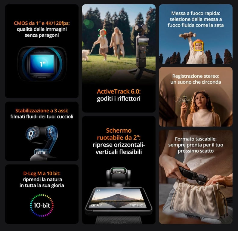 ACTION CAMERA DJI OSMO POCKET 3